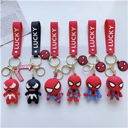 spider man anime keychain