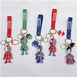 Avengers anime keychain