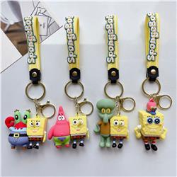 SpongeBob anime keychain