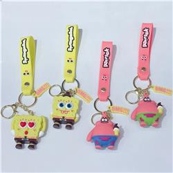 SpongeBob anime keychain