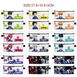 Blue Lock anime pencil bag 21.5*10.5*3cm