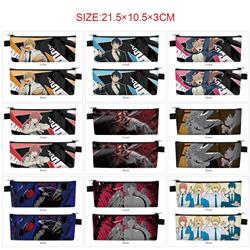chainsaw man anime pencil bag 21.5*10.5*3cm