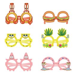 SpongeBob anime paper glasses 120pcs(20 of each)