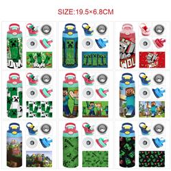 Minecraft anime vacuum cup