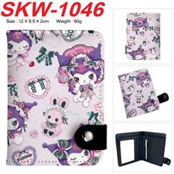 Kuromi anime wallet 12*9.5*2cm