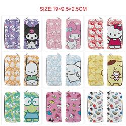 Kuromi anime wallet 19*9.5*2.5cm