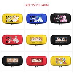 chainsaw man anime pencil bag 22*10*4cm