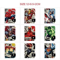 Avengers anime wallet 12*9.5*2cm