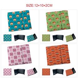 Minecraft anime wallet 12*10*2cm