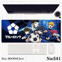 Blue Lock anime Mouse pad 80*30*0.3cm