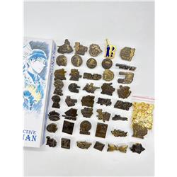 Detective Conan anime pin a set