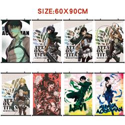 Attack on Titan anime wallscroll 60*90cm