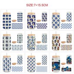 Sonic anime glass 450ml