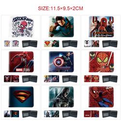 Avengers anime wallet 11.5*9.5*2cm