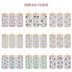 Kuromi anime glass 350ml
