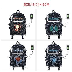 Genshin Impact anime Backpack