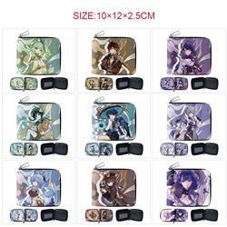 Genshin Impact anime wallet 10*12*2.5cm