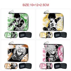 Blue Lock anime wallet 10*12*2.5cm