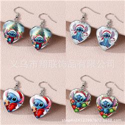 stitch anime earring