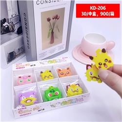 Pokemon anime eraser 30pcs a set