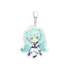 Hatsune Miku anime keychain
