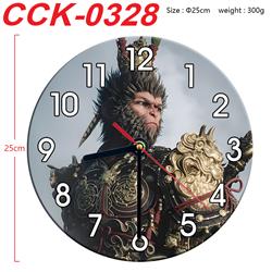 Black Myth: Wukong anime wall clock