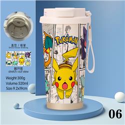 Pokemon anime stainless steel cup