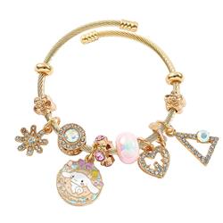 Kuromi anime bracelet