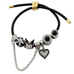 Kuromi anime bracelet