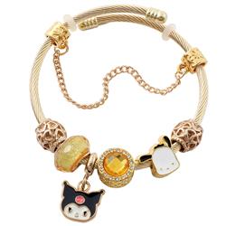Kuromi anime bracelet