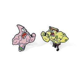SpongeBob anime pin