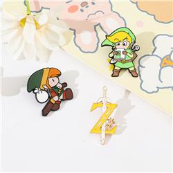 The Legend of Zelda anime pin