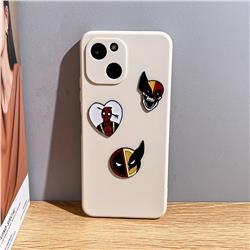 Deadpool anime mobile phone stickers