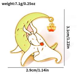 The Nightmare Before Christmas anime pin