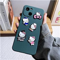 hello kitty anime mobile phone stickers