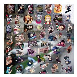 Demon slayer kimets anime 3D sticker price for a set of 51pcs