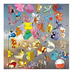 pokemon anime 3D sticker price for a set of 48pcs