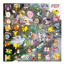 pokemon anime 3D sticker price for a set of 53pcs