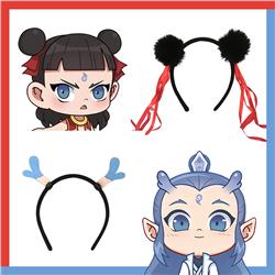 Ne zha anime headband