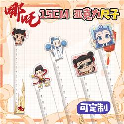 Ne zha anime fan 15cm