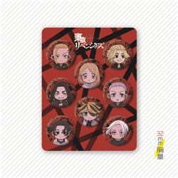 Tokyo Revengers anime pin 32mm set
