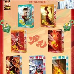 Ne zha anime laser small card 55pcs a set