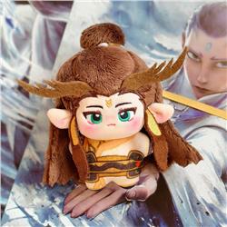 Ne zha anime Plush doll 15cm