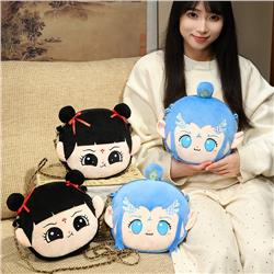 Ne zha anime Plush bag 20*20cm