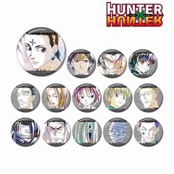 HunterX Hunter anime pin set