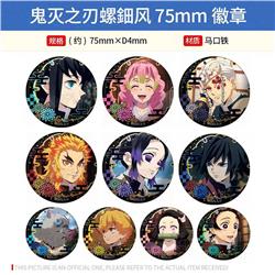 Demon slayer kimets anime pin