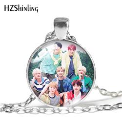 BTS anime necklace