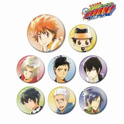 hitman reborn anime pin 8pcs a set