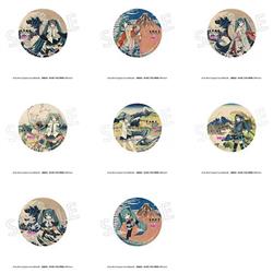 Hatsune Miku anime pin 8pcs a set