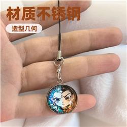 Ne Zha anime keychain